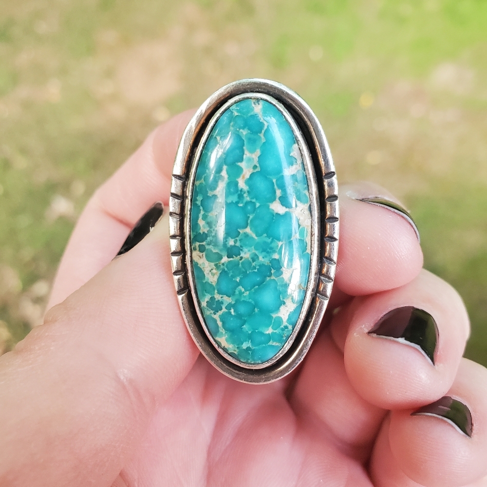 Whitewater Turquoise Ring